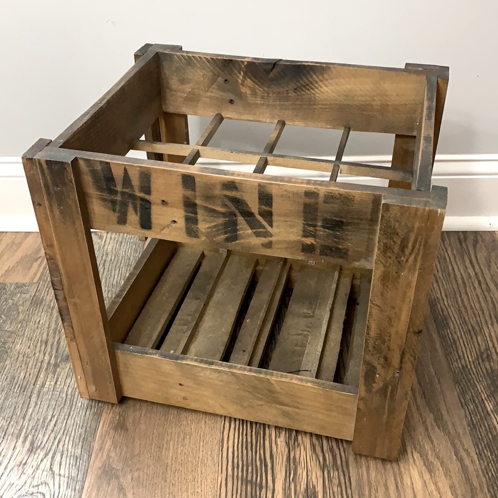 Handmade Wine Rack